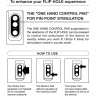 Стимулятор TENGA FLIP HOLE серебристый THF-003